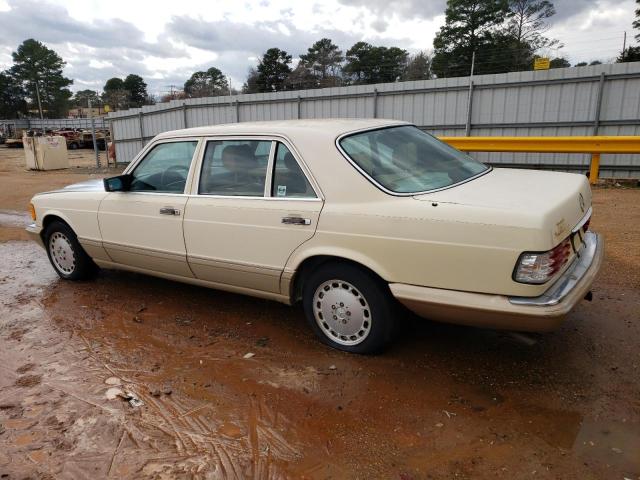 WDBCA35E1KA466080 - 1989 MERCEDES-BENZ 420 SEL CREAM photo 2