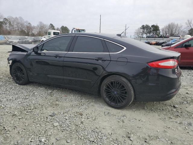 3FA6P0HR5DR290577 - 2013 FORD FUSION SE BLACK photo 2