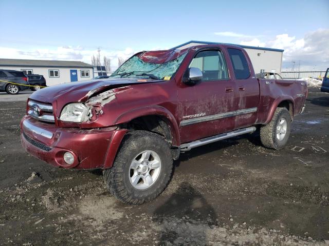 5TBBT44105S473453 - 2005 TOYOTA TUNDRA ACCESS CAB SR5 BURGUNDY photo 1