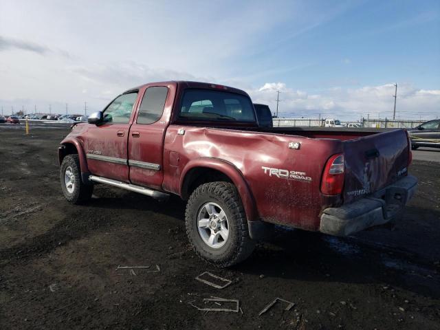 5TBBT44105S473453 - 2005 TOYOTA TUNDRA ACCESS CAB SR5 BURGUNDY photo 2