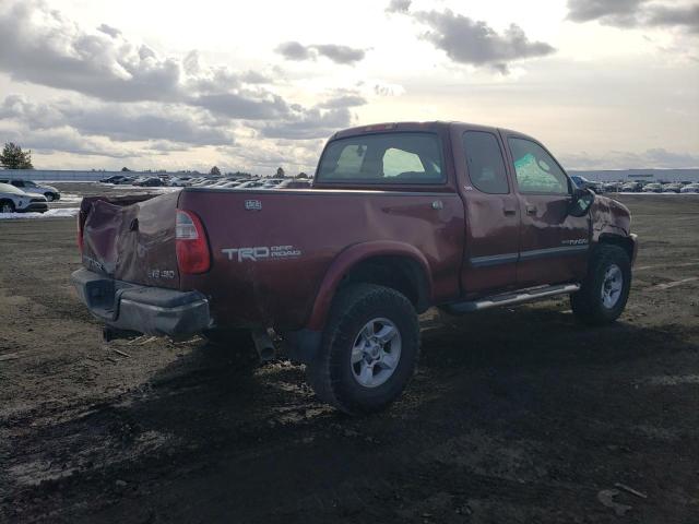 5TBBT44105S473453 - 2005 TOYOTA TUNDRA ACCESS CAB SR5 BURGUNDY photo 3