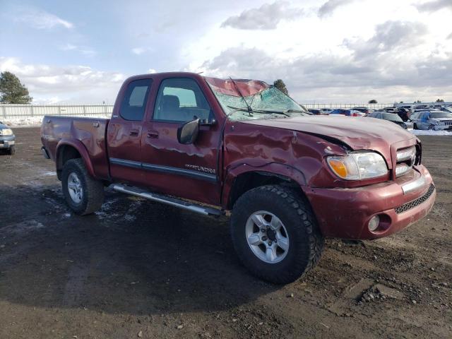 5TBBT44105S473453 - 2005 TOYOTA TUNDRA ACCESS CAB SR5 BURGUNDY photo 4