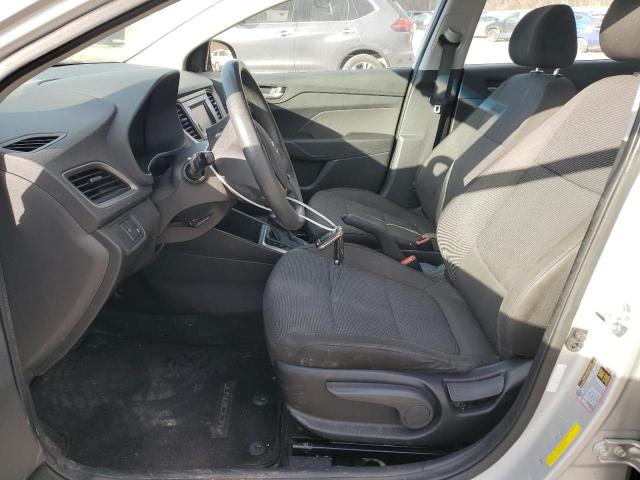 3KPC24A39JE026905 - 2018 HYUNDAI ACCENT SE SILVER photo 7