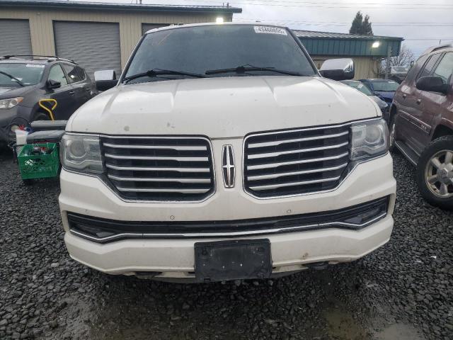 5LMJJ2JTXFEJ08765 - 2015 LINCOLN NAVIGATOR WHITE photo 5