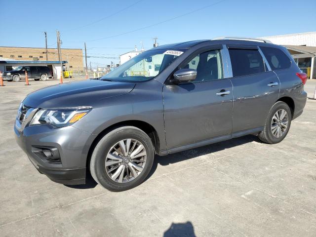 5N1DR2MN6KC617702 - 2019 NISSAN PATHFINDER S GRAY photo 1