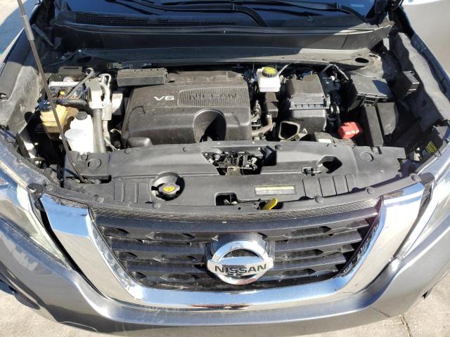 5N1DR2MN6KC617702 - 2019 NISSAN PATHFINDER S GRAY photo 12