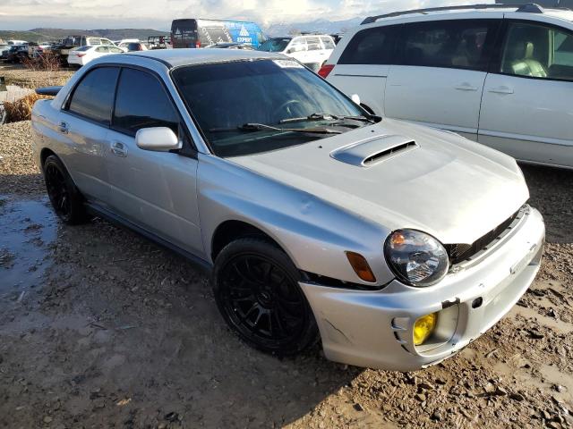 JF1GD29682H530328 - 2002 SUBARU IMPREZA WRX SILVER photo 4