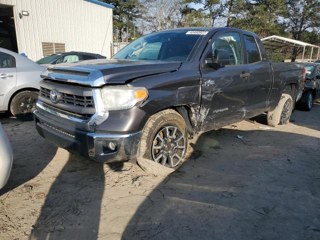 5TFUW5F18FX457331 - 2015 TOYOTA TUNDRA DOUBLE CAB SR/SR5 SILVER photo 1