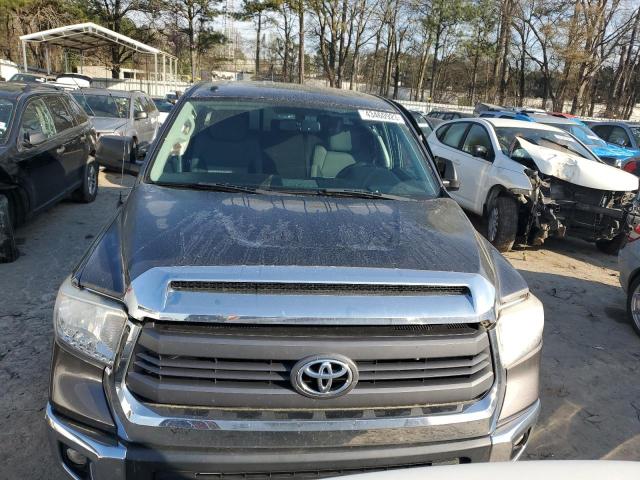 5TFUW5F18FX457331 - 2015 TOYOTA TUNDRA DOUBLE CAB SR/SR5 SILVER photo 5