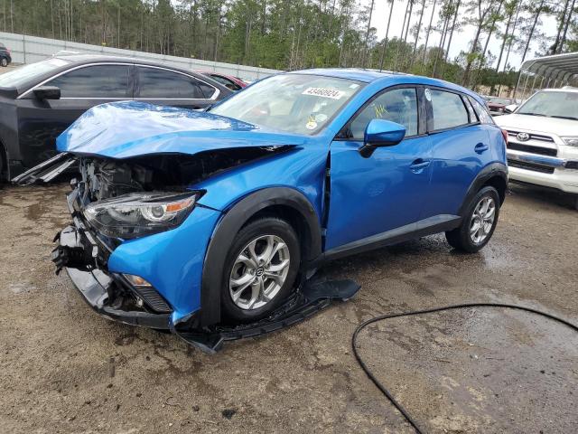 JM1DKFB72H0172096 - 2017 MAZDA CX-3 SPORT BLUE photo 1