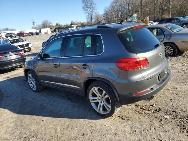 WVGAV7AXXCW103532 - 2012 VOLKSWAGEN TIGUAN S GRAY photo 2