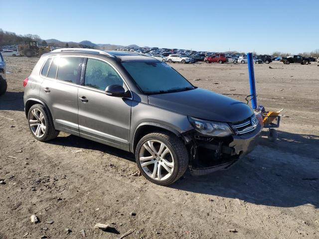 WVGAV7AXXCW103532 - 2012 VOLKSWAGEN TIGUAN S GRAY photo 4