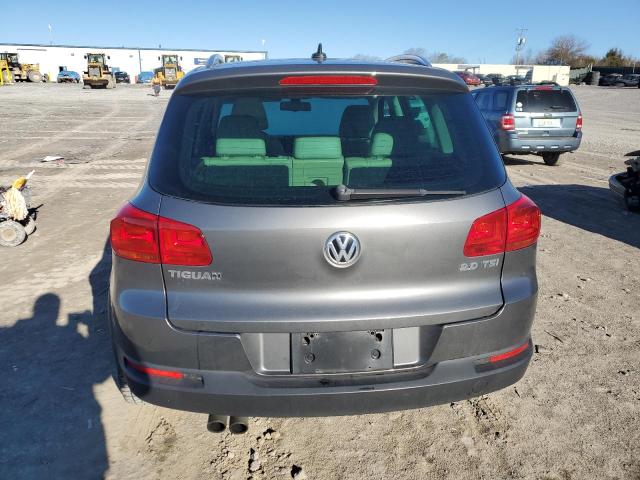 WVGAV7AXXCW103532 - 2012 VOLKSWAGEN TIGUAN S GRAY photo 6