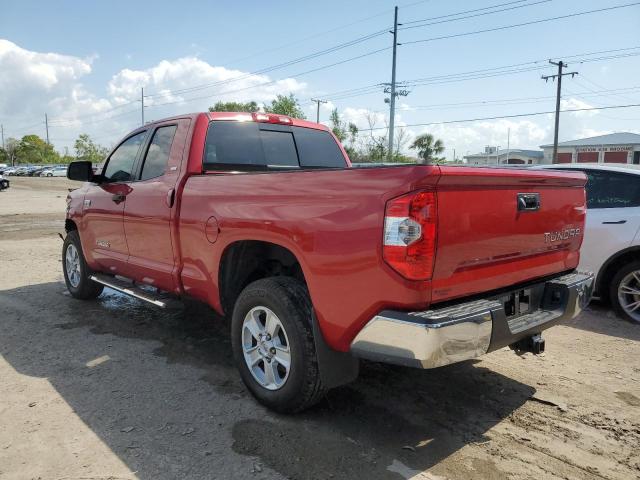 5TFRW5F15GX198191 - 2016 TOYOTA TUNDRA DOUBLE CAB SR/SR5 RED photo 2