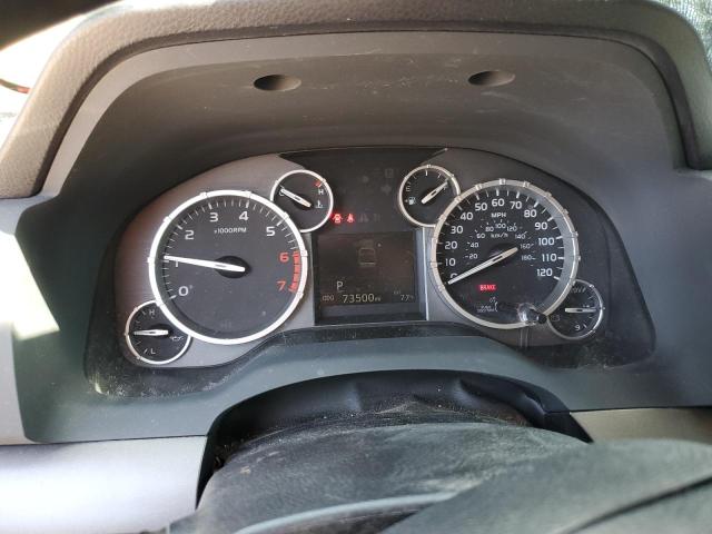 5TFRW5F15GX198191 - 2016 TOYOTA TUNDRA DOUBLE CAB SR/SR5 RED photo 9