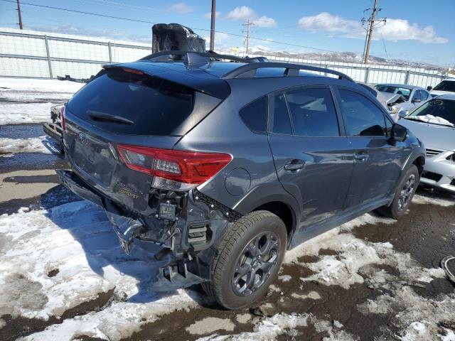 JF2GTHSC7MH269682 - 2021 SUBARU CROSSTREK SPORT GRAY photo 3