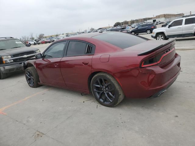 2C3CDXBG5KH505183 - 2019 DODGE CHARGER SXT MAROON photo 2