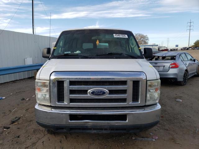 1FMNE11WX9DA85964 - 2009 FORD ECONOLINE E150 WAGON WHITE photo 5