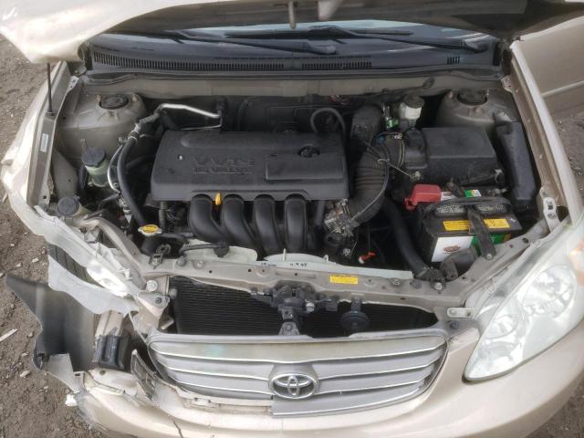 1NXBR38E34Z332363 - 2004 TOYOTA COROLLA CE GOLD photo 11