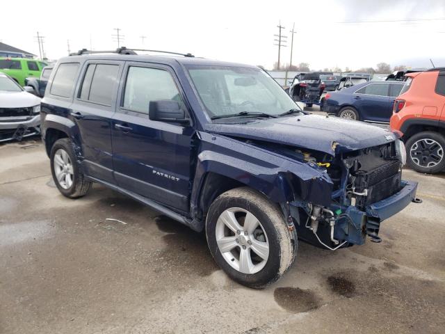 1C4NJRFB4FD136214 - 2015 JEEP PATRIOT LATITUDE BLUE photo 4