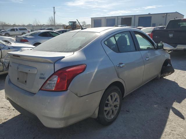 3N1CN7AP7HL891439 - 2017 NISSAN VERSA S SILVER photo 3