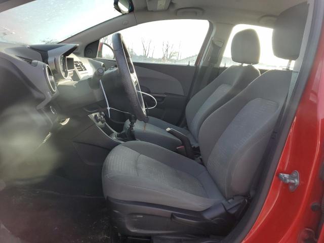 1G1JB5SH7C4181876 - 2012 CHEVROLET SONIC LS 红色 照片 7