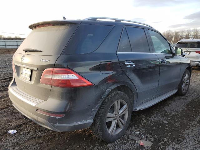 4JGDA5HB2EA271477 - 2014 MERCEDES-BENZ ML 350 4MATIC BLACK photo 3