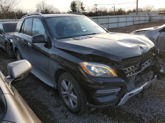 4JGDA5HB2EA271477 - 2014 MERCEDES-BENZ ML 350 4MATIC BLACK photo 4