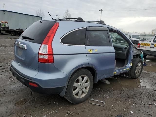 JHLRE48537C005284 - 2007 HONDA CR-V EX BLUE photo 3