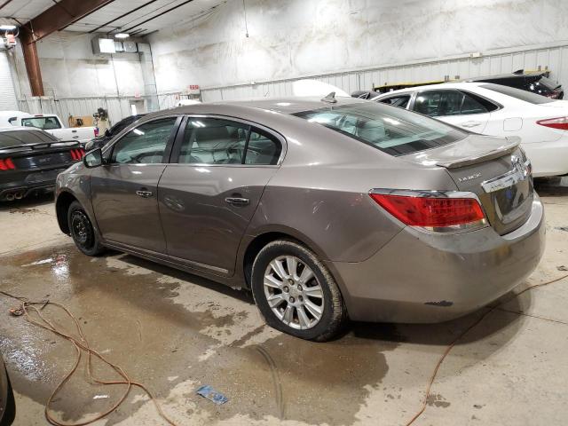 1G4GA5ECXBF165383 - 2011 BUICK LACROSSE CX BROWN photo 2