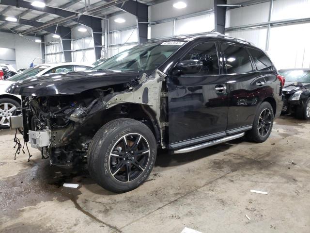 5N1DR2MM3JC607117 - 2018 NISSAN PATHFINDER S Սև լուսանկար 1