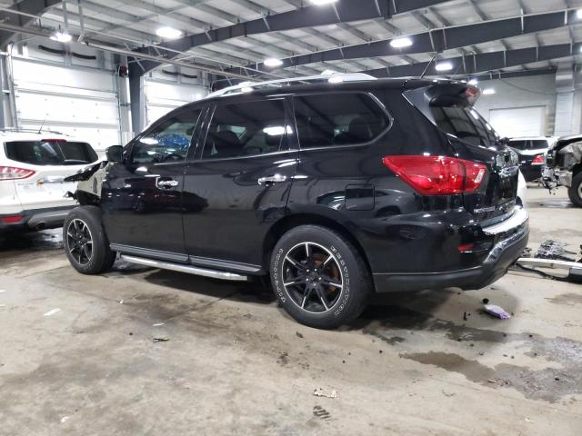 5N1DR2MM3JC607117 - 2018 NISSAN PATHFINDER S Սև լուսանկար 2