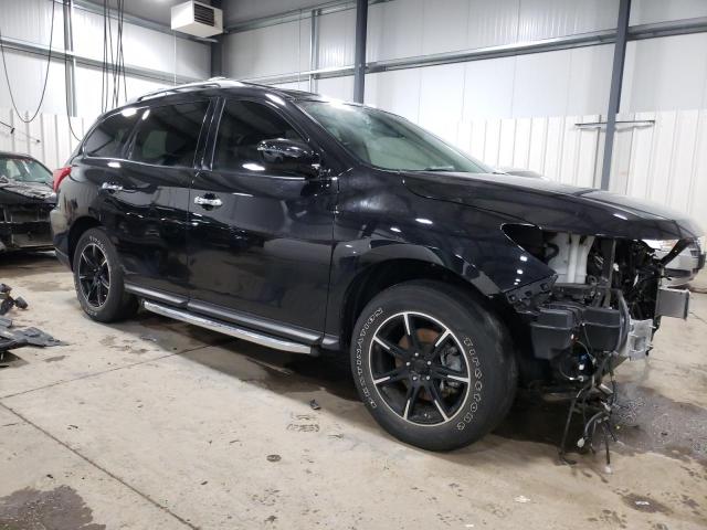 5N1DR2MM3JC607117 - 2018 NISSAN PATHFINDER S Սև լուսանկար 4