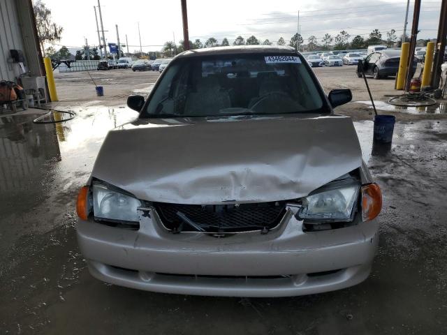 JM1BJ2226Y0256011 - 2000 MAZDA PROTEGE DX TAN photo 5