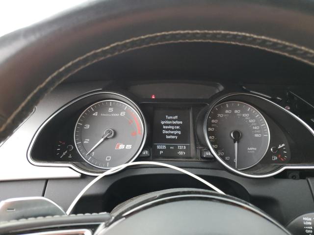 WAUCGAFR4DA060431 - 2013 AUDI S5 PREMIUM PLUS 蓝色 照片 9