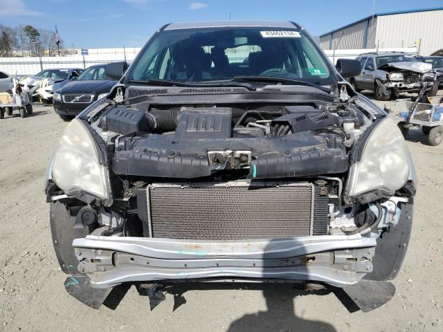 2CNALBEW9A6203901 - 2010 CHEVROLET EQUINOX LS SILVER photo 5