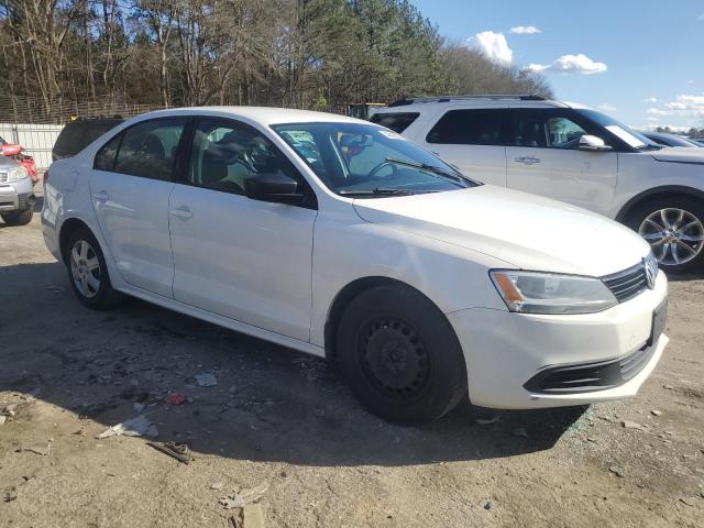 3VW2K7AJ0DM369542 - 2013 VOLKSWAGEN JETTA BASE WHITE photo 4