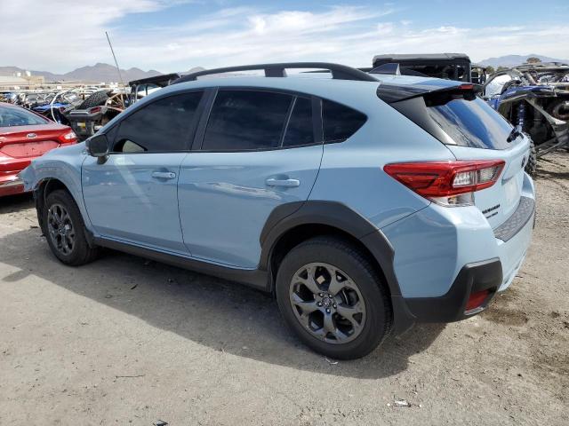 JF2GTHSCXMH277257 - 2021 SUBARU CROSSTREK SPORT BLUE photo 2