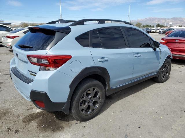 JF2GTHSCXMH277257 - 2021 SUBARU CROSSTREK SPORT BLUE photo 3