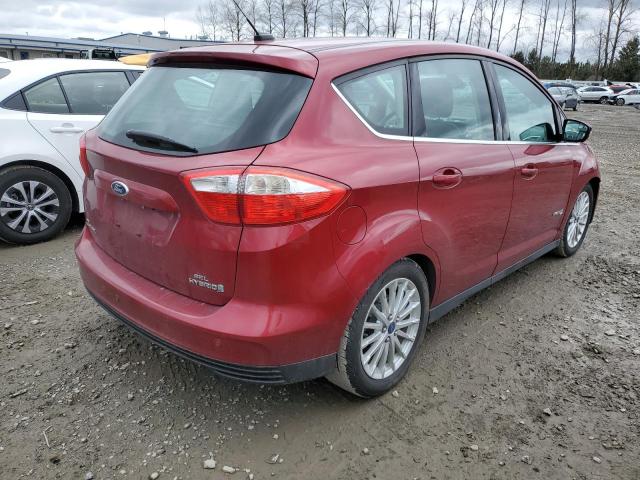 1FADP5BU0DL520087 - 2013 FORD C-MAX SEL RED photo 3