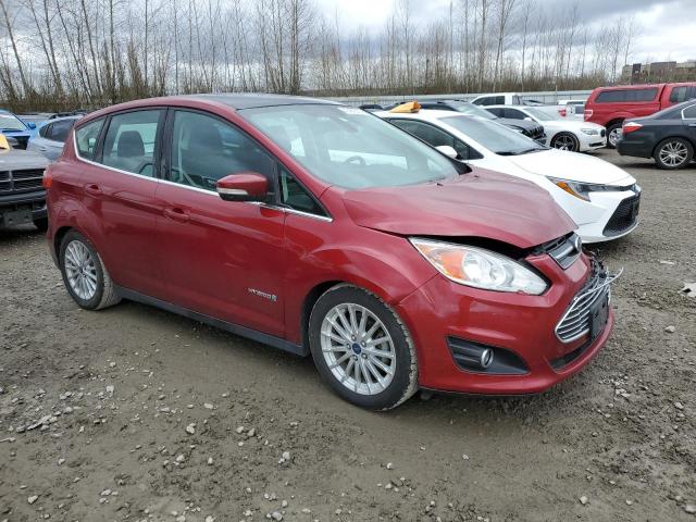 1FADP5BU0DL520087 - 2013 FORD C-MAX SEL RED photo 4