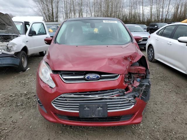 1FADP5BU0DL520087 - 2013 FORD C-MAX SEL RED photo 5