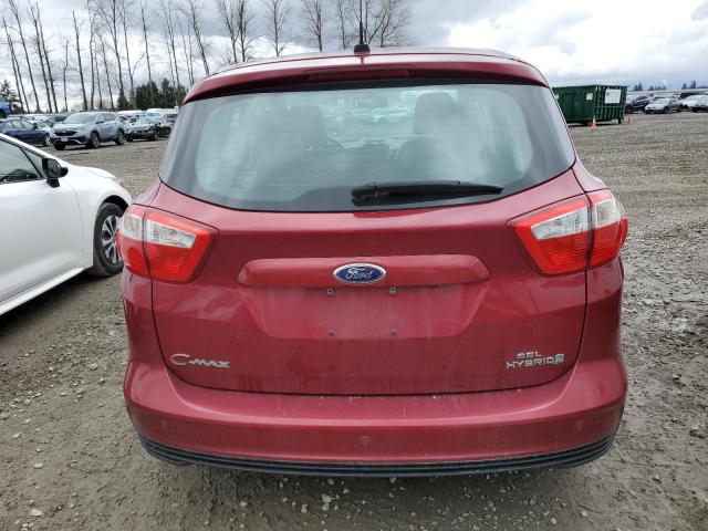 1FADP5BU0DL520087 - 2013 FORD C-MAX SEL RED photo 6