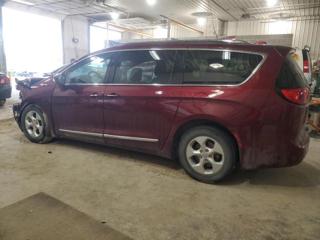 2C4RC1EG0HR635487 - 2017 CHRYSLER PACIFICA TOURING L PLUS RED photo 2