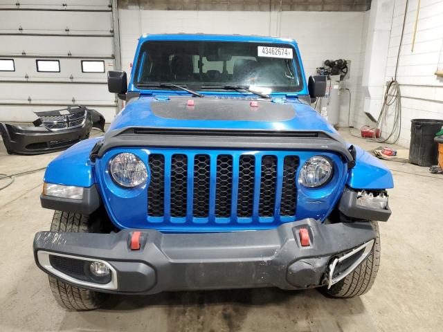 1C6JJTAG7LL201869 - 2020 JEEP GLADIATOR SPORT BLUE photo 5