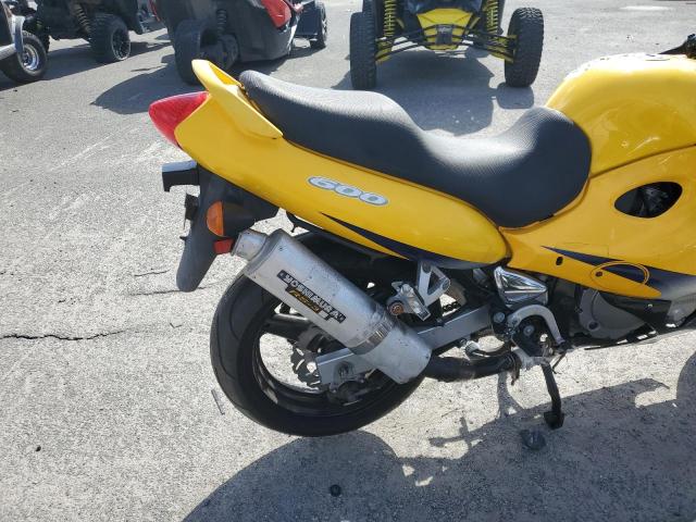 JS1GN79A822103415 - 2002 SUZUKI GSX600 F YELLOW photo 6