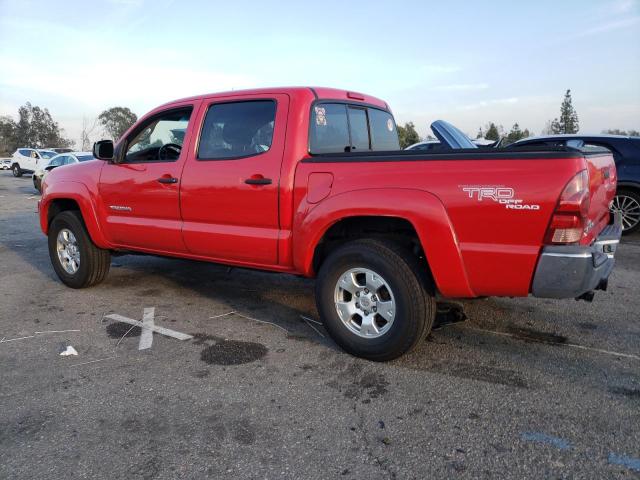 5TEJU62N95Z113134 - 2005 TOYOTA TACOMA DOUBLE CAB PRERUNNER RED photo 2