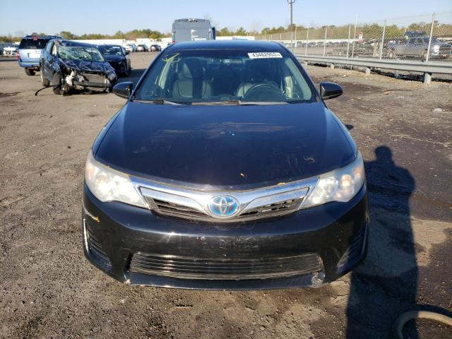 4T1BD1FK0EU138872 - 2014 TOYOTA CAMRY HYBRID BLACK photo 5