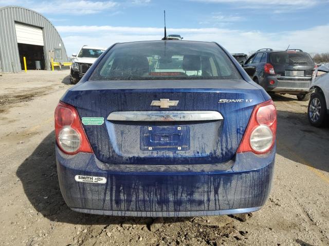 1G1JC5SH2D4146340 - 2013 CHEVROLET SONIC LT BLUE photo 6