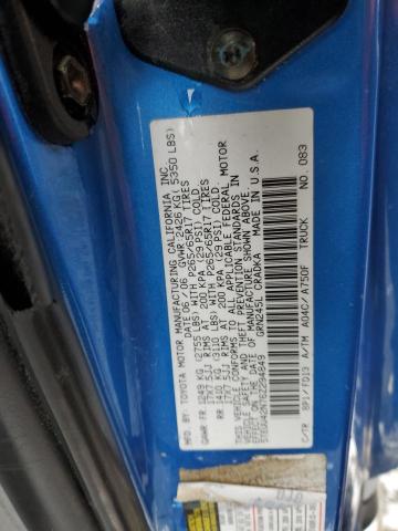 5TEUU42N76Z294849 - 2006 TOYOTA TACOMA ACCESS CAB 蓝色 照片 13